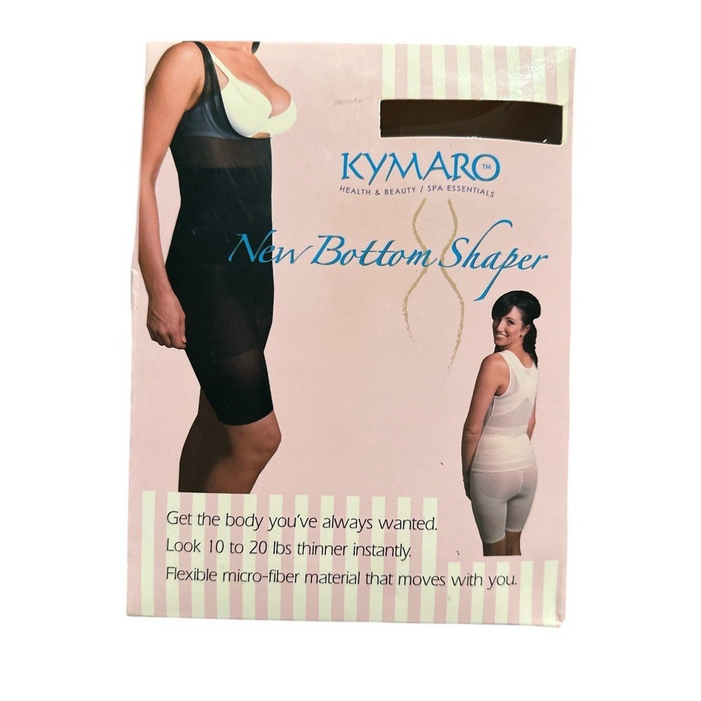 Kymaro Size XXL Black New Bottom Shaper Body Control New Open Box